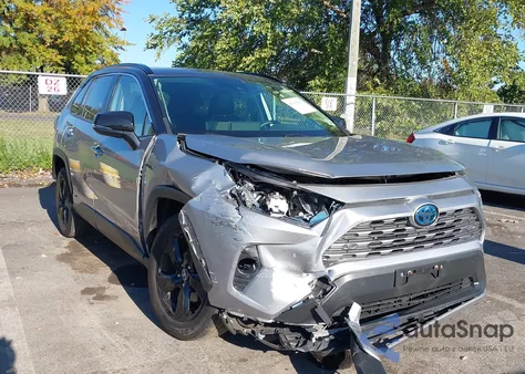 2021 Toyota Rav4 Hybrid Limited from USA, damaged, VIN JTMD6RFV6MD009596